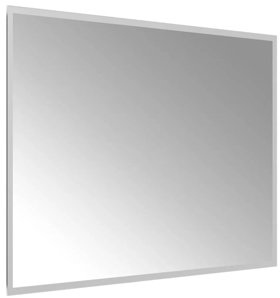 vidaXL Καθρέφτης Μπάνιου με LED 80x60 εκ.