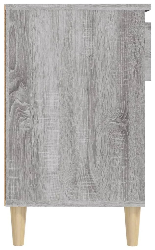 Παπουτσοθήκη Γκρι Sonoma 102x36x60 εκ. από Επεξεργασμένο Ξύλο - Γκρι