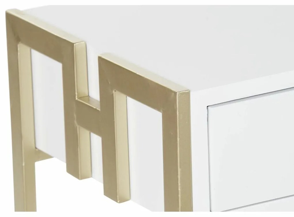 Τραπεζάκι Καφέ DKD Home Decor Μέταλλο Ξύλο (150 x 36 x 48 cm)