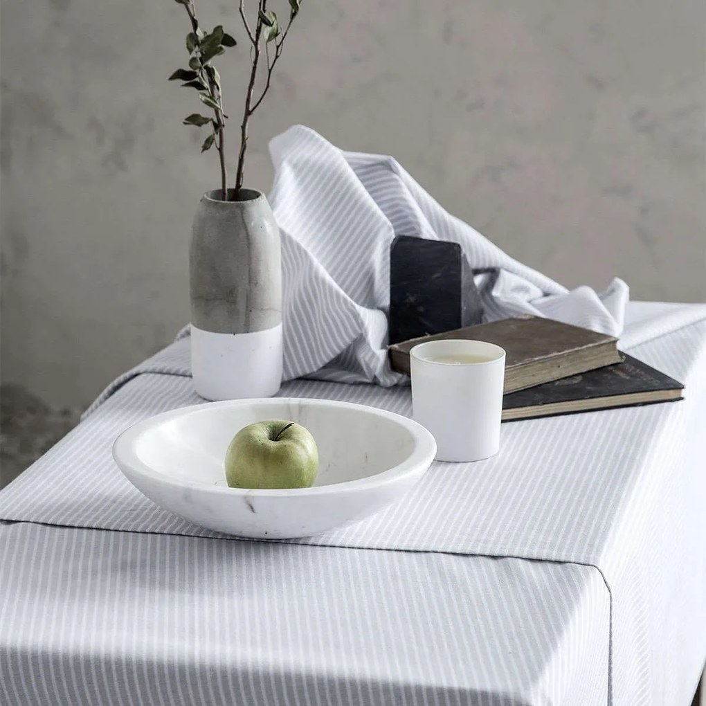 Τραπεζομάντηλο - Initial Light Grey Nima 150 X 220 150x220cm 100% Cotton