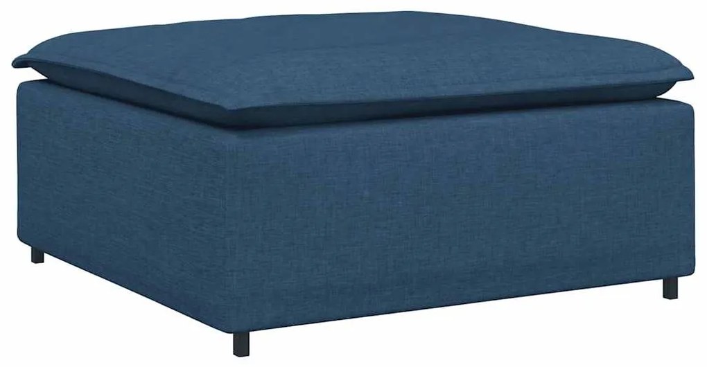vidaXL Υποπόδιο Καναπέ Μπλε 100x100x48 εκ.
