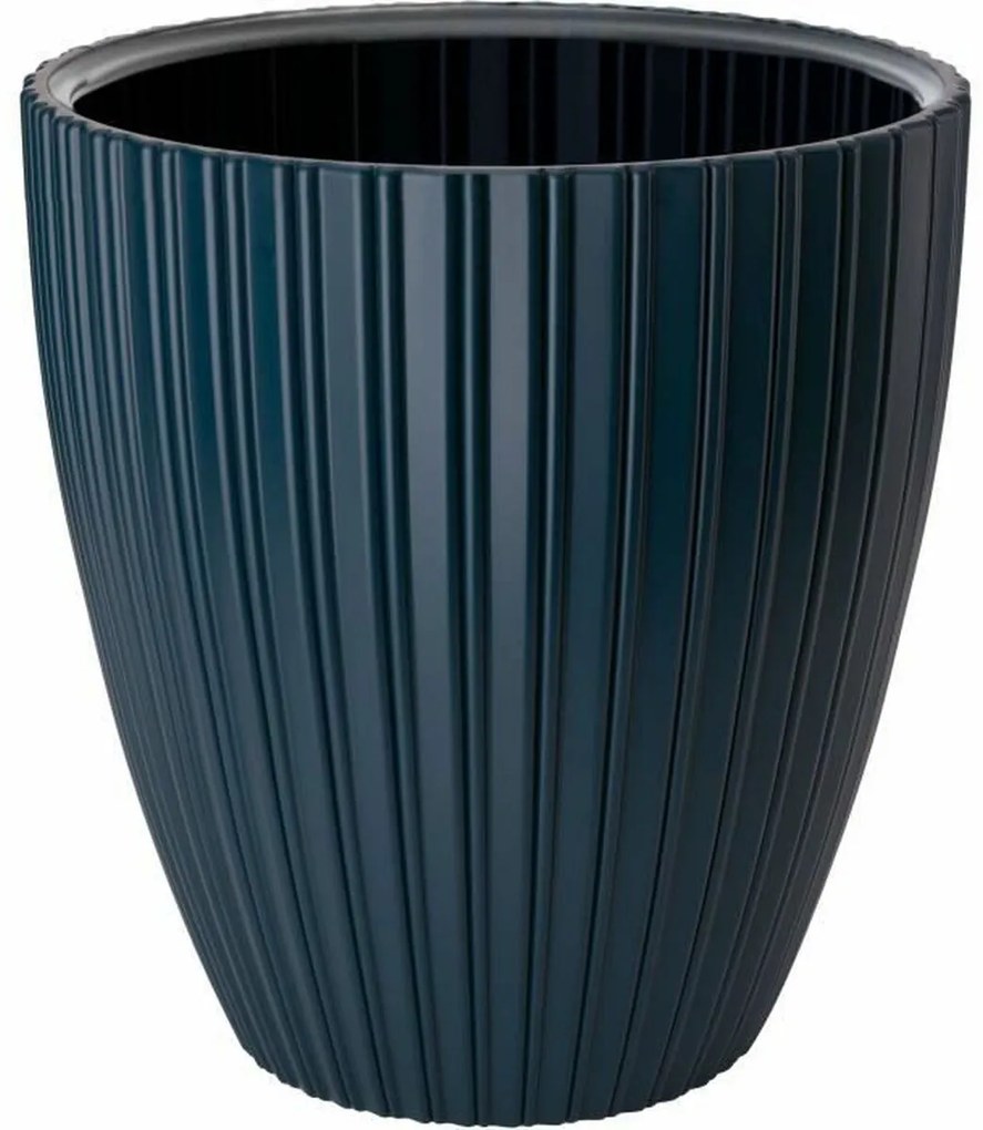 Βάζο Λουλουδιών Garden ID Fancy Μπλε πολυαιθυλένιο 40 x 42 cm