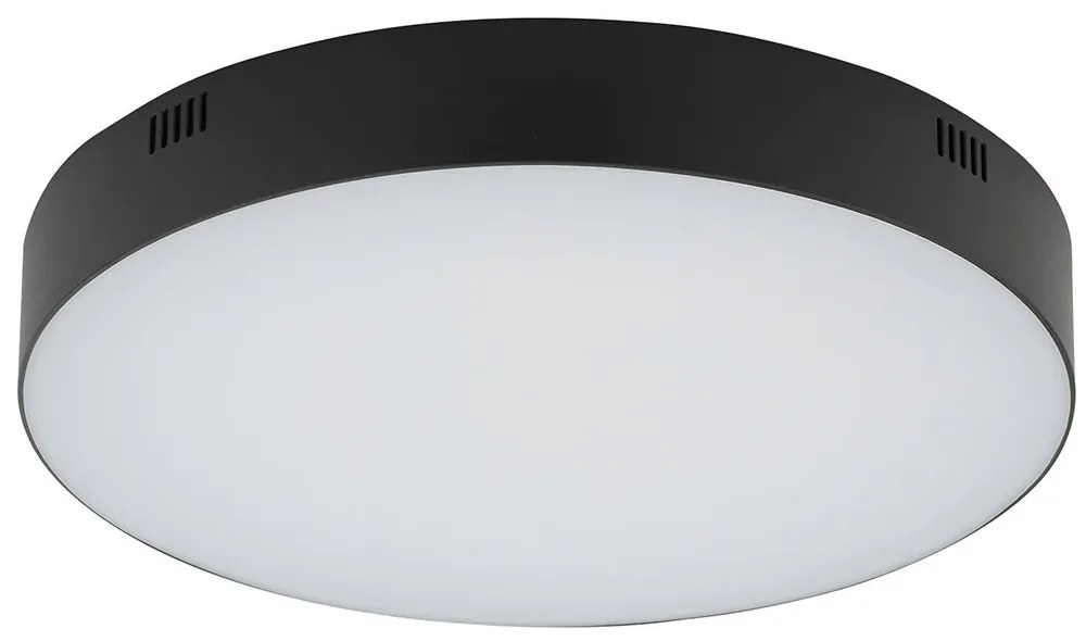 Φωτιστικό Οροφής - Πλαφονιέρα Lid Round 10410 30x4cm 50W 3000K 4300lm Led Black-White Nowodvorski
