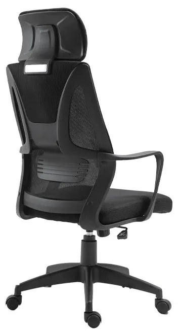 Καρέκλα Γραφείου 206  Fylliana Μαύρο 60x65x130 εκ. 60x65x130 εκ.