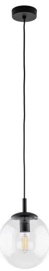 Κρεμαστό Φωτιστικό Οροφής 30cm E27 15W IP20 Esme TK Lighting-3267-Διάφανο 3267