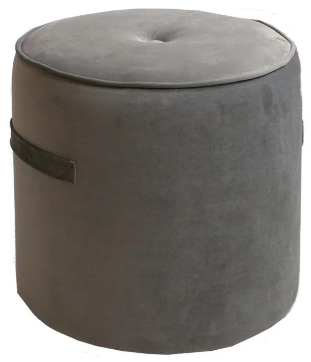 NOMADS ΣΚΑΜΠΩ ΓΚΡΙ D38xH38cm 16-0439