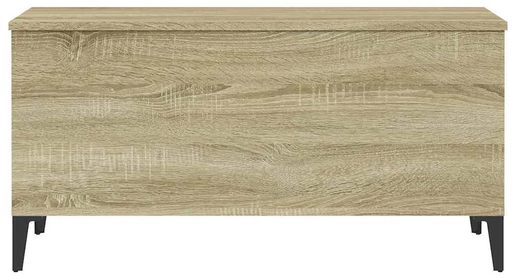vidaXL Τραπεζάκι Σαλονιού Sonoma Δρυς 90x44,5x45εκ. Επεξεργασμένο Ξύλο