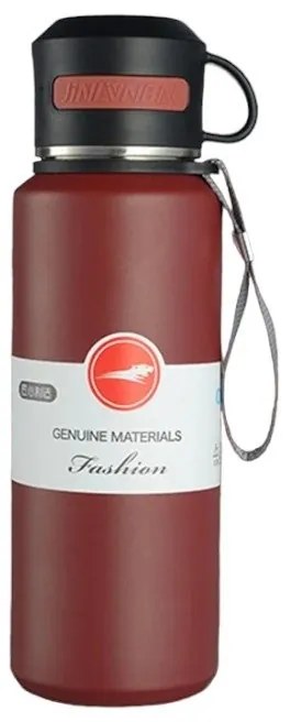 Φορητό παγούρι-θερμός με φλιτζάνι 800ml CF8279 Κόκκινο
