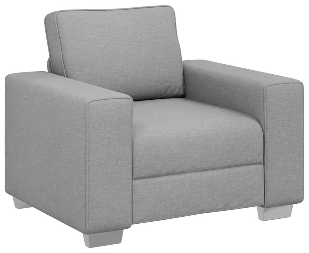 vidaXL Καναπές Σκίουρος Γκρί 100 x 77 x 82 εκ ύφασμα