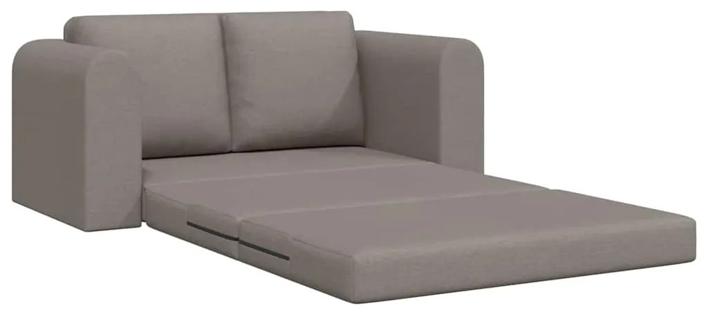 vidaXL Κρεβάτι καναπές Taupe 148 x 71 x 83 εκ. ύφασμα