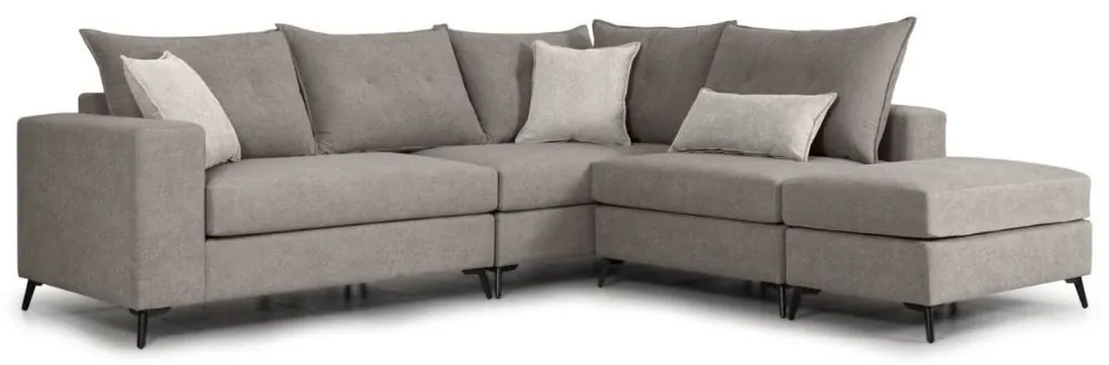 Πολυμορφικός Γωνιακός Καναπές Rio 285x255x100