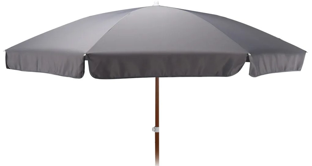 Ομπρέλα Θαλάσσης (Φ220) Με Προστασία UPF K-M Grey X11000350