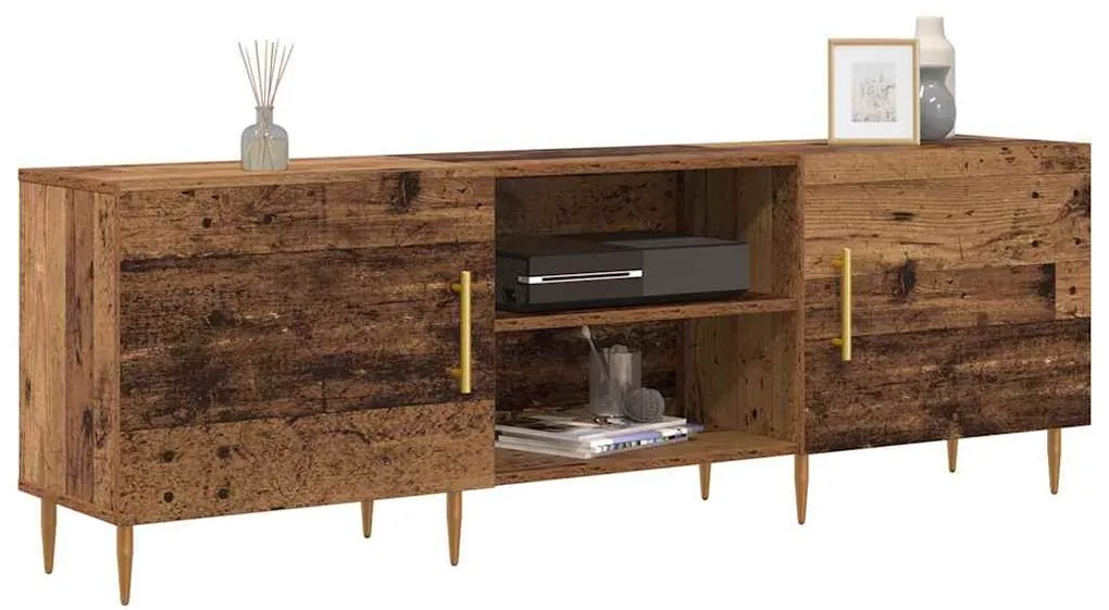 vidaXL Ντουλάπι TV Παλαιό ξύλο 150 x 30 x 50 cm Επεξεργασμένο ξύλο