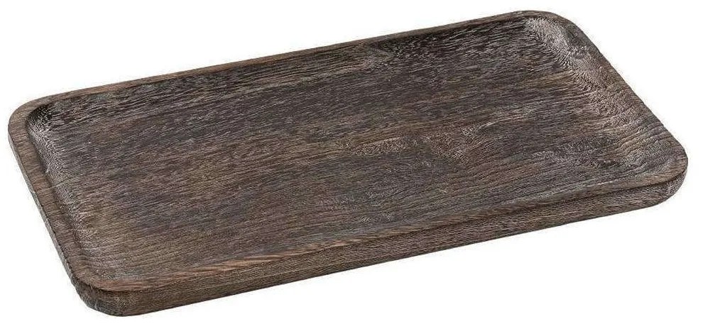 Πλατώ Σερβιρίσματος Ξύλινο Ορθογώνιο XYP315 34x16x2cm Brown Espiel Wood