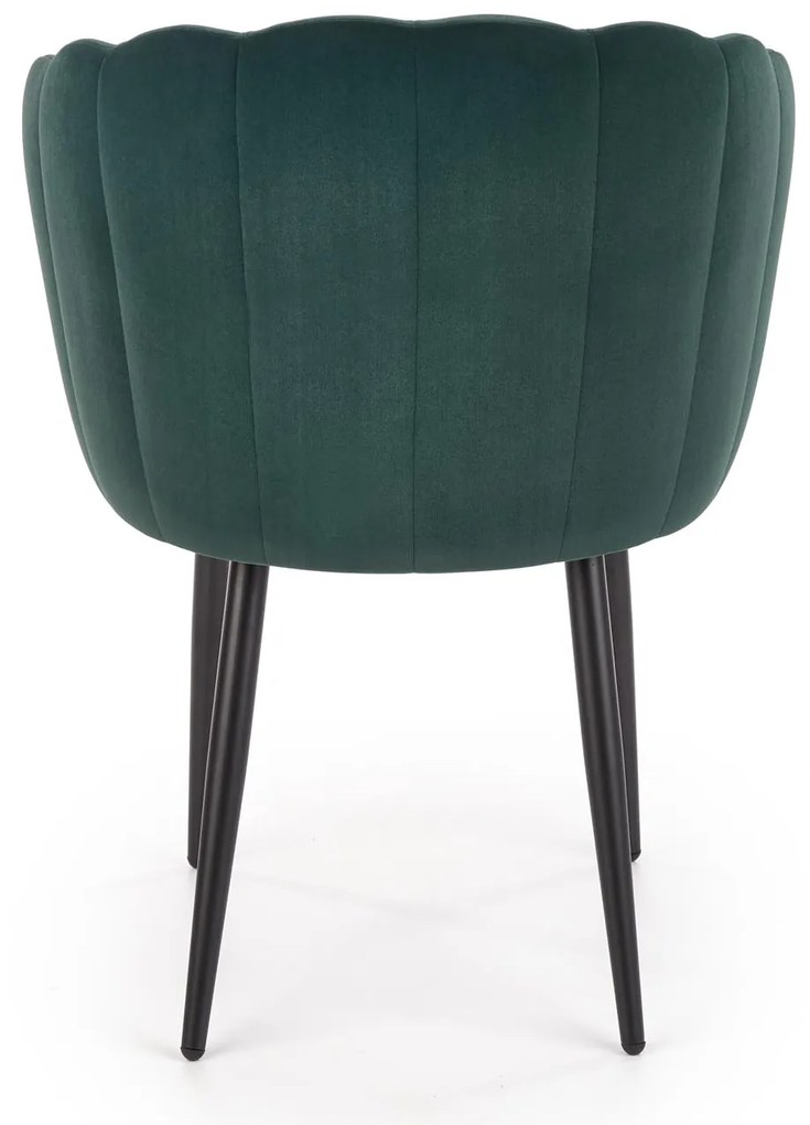K386 chair, color: dark green DIOMMI V-CH-K/386-KR-C.ZIELONY