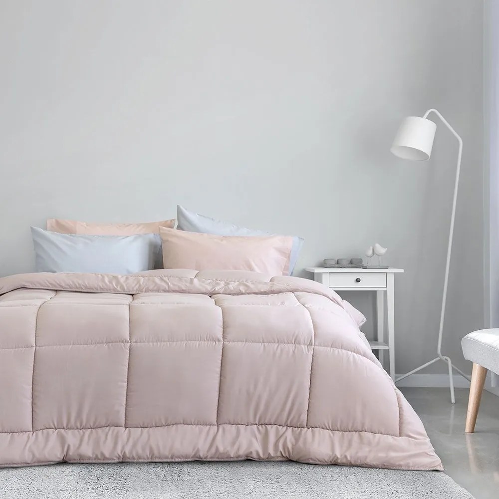 Πάπλωμα Abalone Powder Pink Nima Single 160x240cm Microfiber