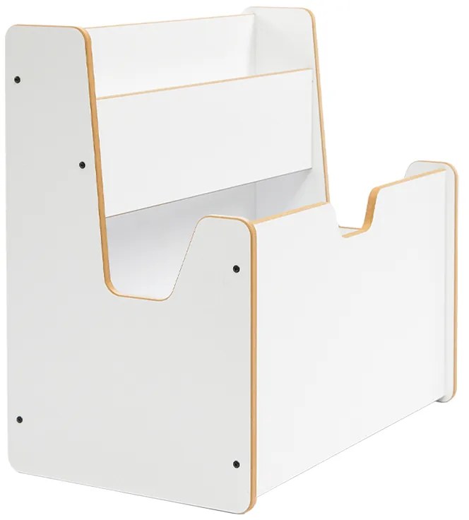 Ραφιέρα Crane pakoworld λευκό mdf 57x34x55εκ