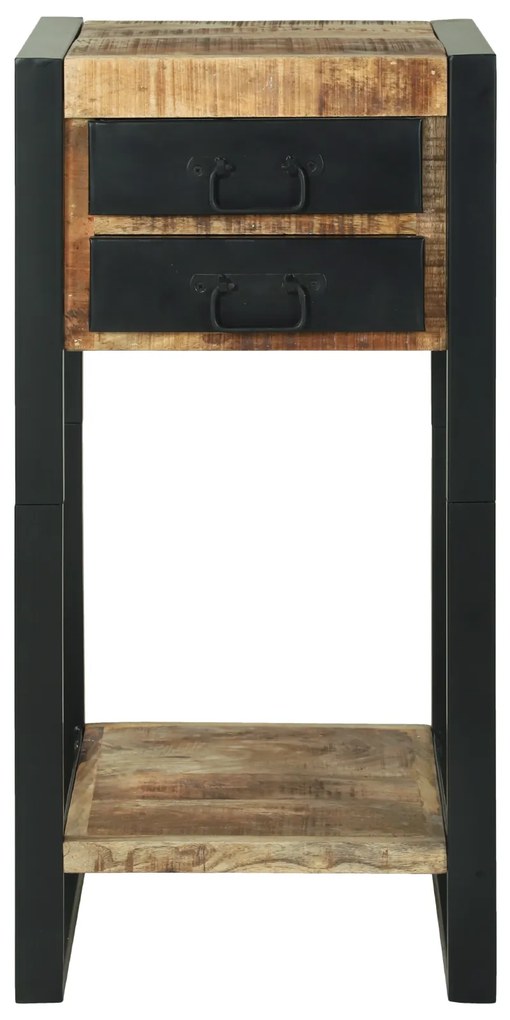 vidaXL Το stand τηλεφώνου 40x40x80 εκ. Στερεό τραχύ ξύλο μάνγκο