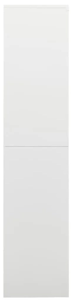 Φοριαμός Λευκός 90 x 40 x 180 εκ. Ατσάλινος - Λευκό