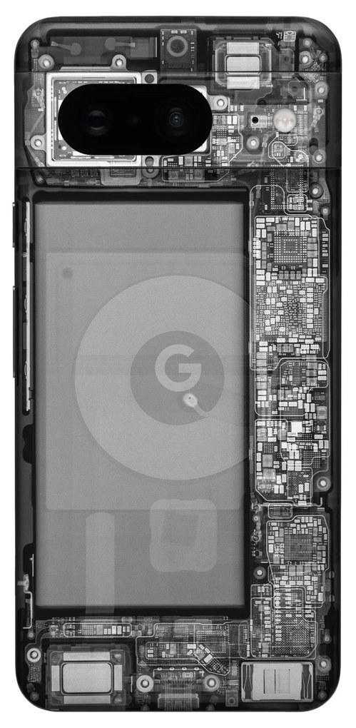 Google Pixel 8 X-Ray Skin
