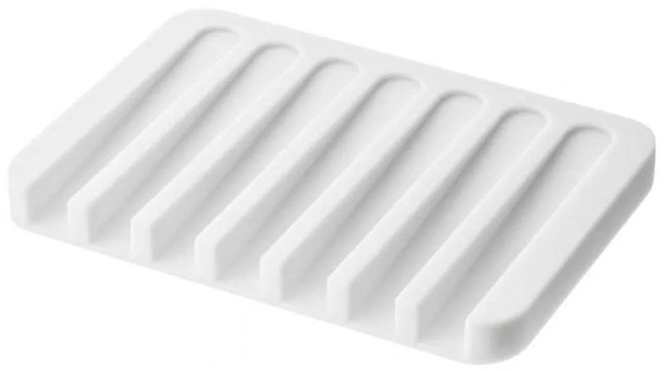 Σαπουνοθήκη Flow Self LBTYMZK7395 11,5x8x1cm White Yamazaki Silicone