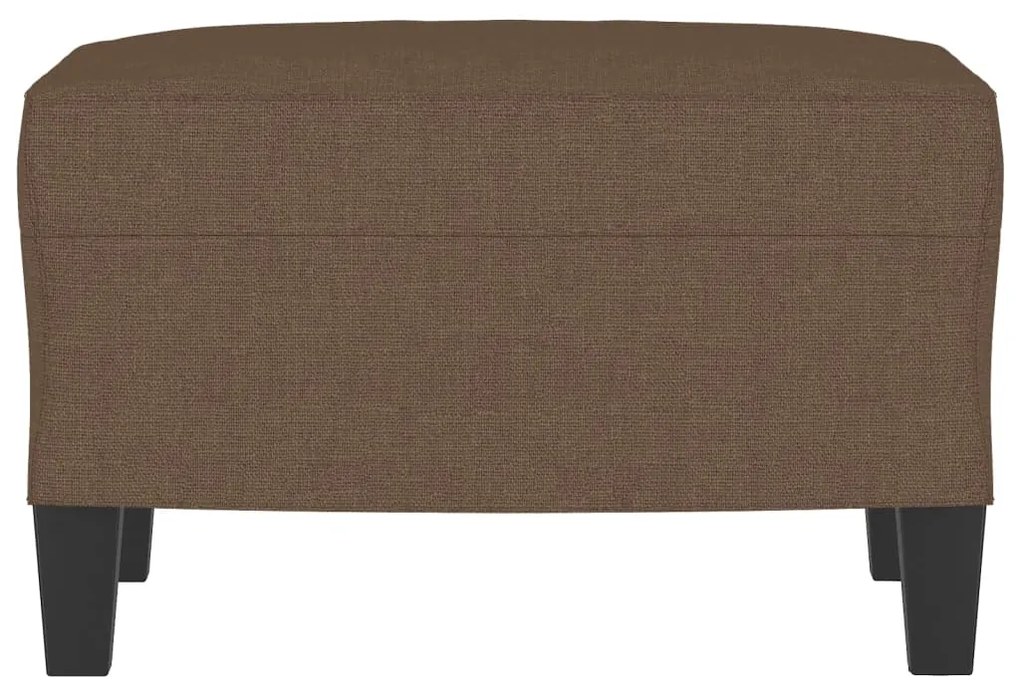 vidaXL Υποπόδιο Καφέ60x50x41 εκ. Υφασμάτινο