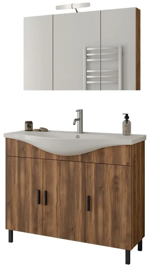 Σετ μπάνιου LUNA 100 Baroque Oak
