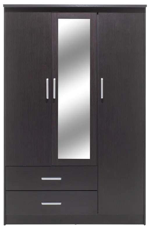 ΝΤΟΥΛΑΠΑ ΡΟΥΧΩΝ ΤΡΙΦΥΛΛΗ OLYMPUS PAKOWORLD ΧΡΩΜΑ WENGE 120X57X183ΕΚ