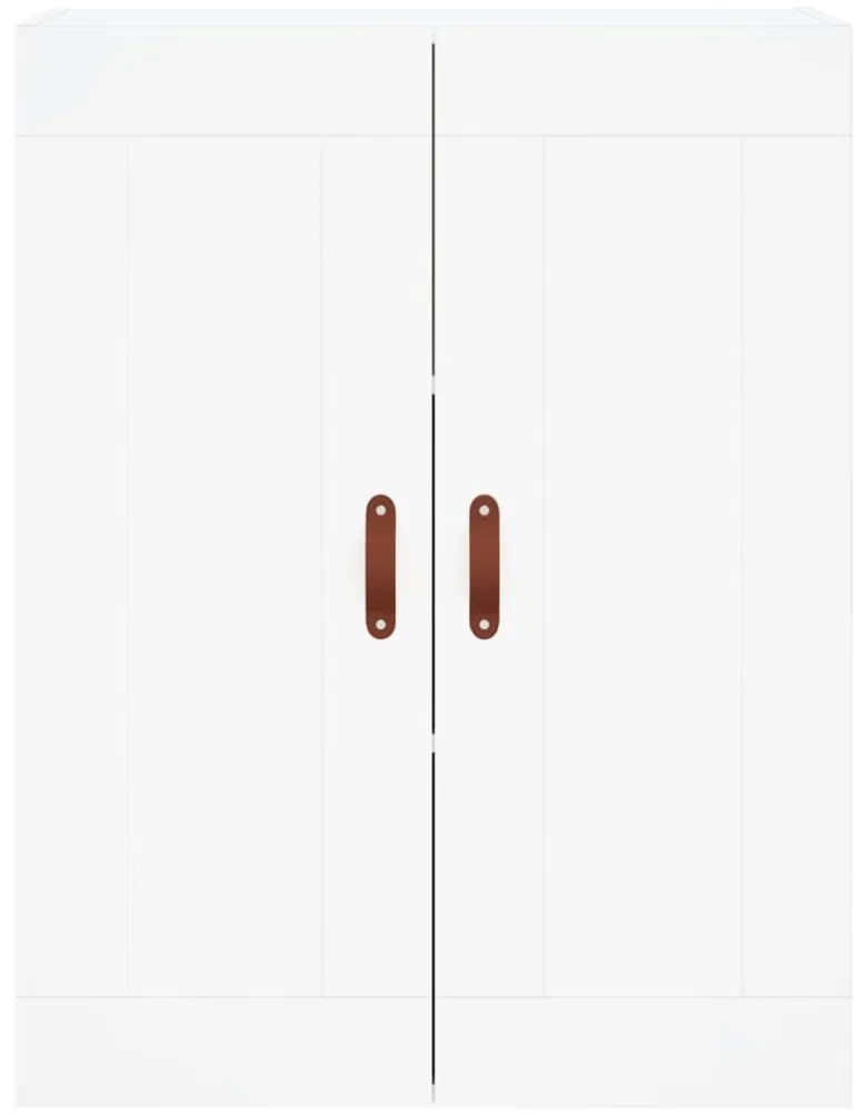 vidaXL Ντουλάπι Λευκό 69,5x34x180 εκ. από Επεξεργασμένο Ξύλο