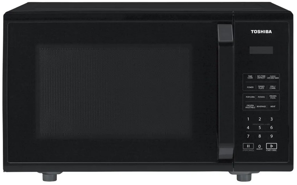 Toshiba MM-EG23P BK Φούρνος μικροκυμάτων 23lt, 800W, Μαύρος