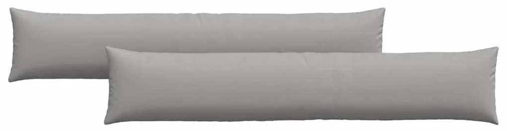 vidaXL Μαξιλάρι Καναπέ 2 pcs Γκρι 200 x 40 εκ. ύφασμα