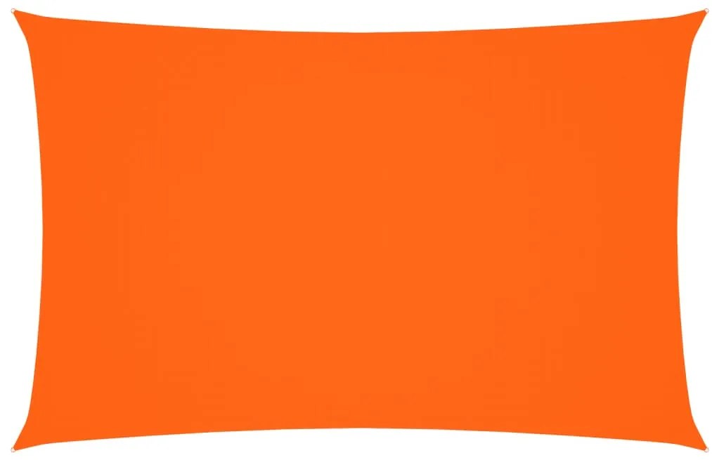 vidaXL Πανί Σκίασης Ορθογώνιο Πορτοκαλί 2,5 x 5 μ. από Ύφασμα Oxford