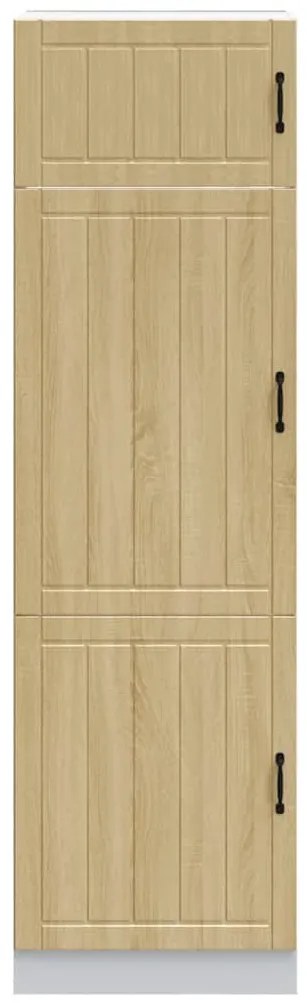 vidaXL Ντουλάπι κουζίνας "Lucca" Sonoma Oak Engineered Wood