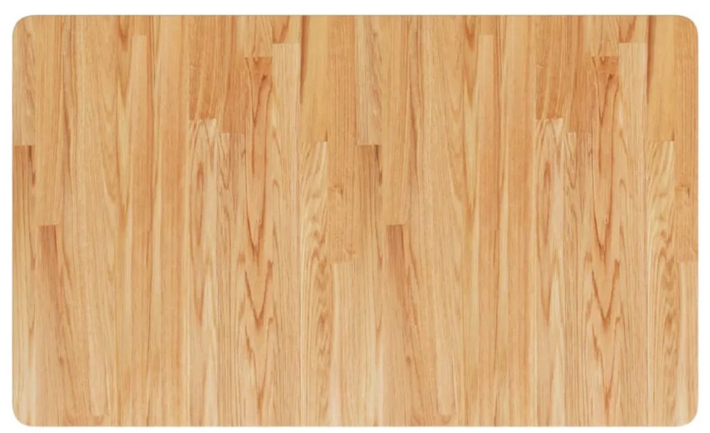 vidaXL Πάγκος Μπάνιου Ανοιχτό Καφέ 100x60x2,5 εκ. Επεξ. Μασίφ Ξύλο