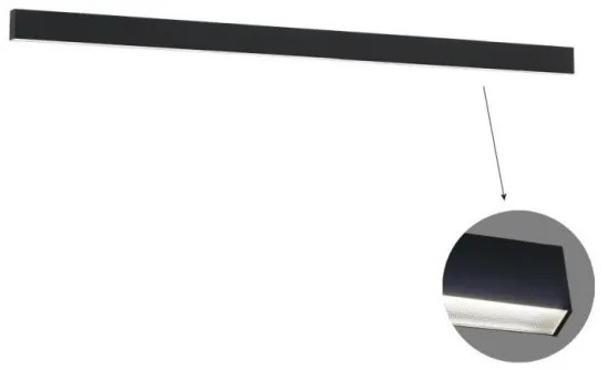 Γραμμικό Τοίχου L2260 3000K Μαύρο Microprismatic Dim. Ciba 3916-02226-3-B-M-D3 Viokef-3916-02226-3-B-M-D3-Μαύρο 3916-02226-3-B-M-D3