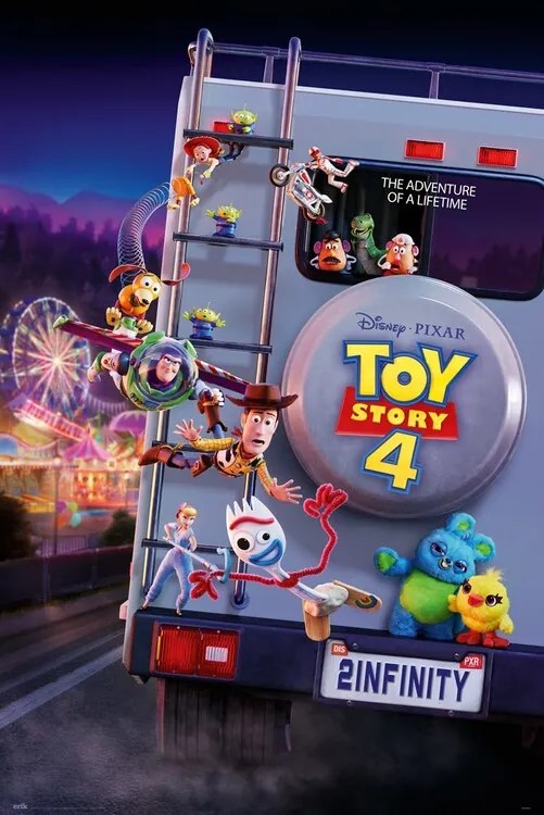 Αφίσα Toy Story 4 - To Infinity, (61 x 91.5 cm)