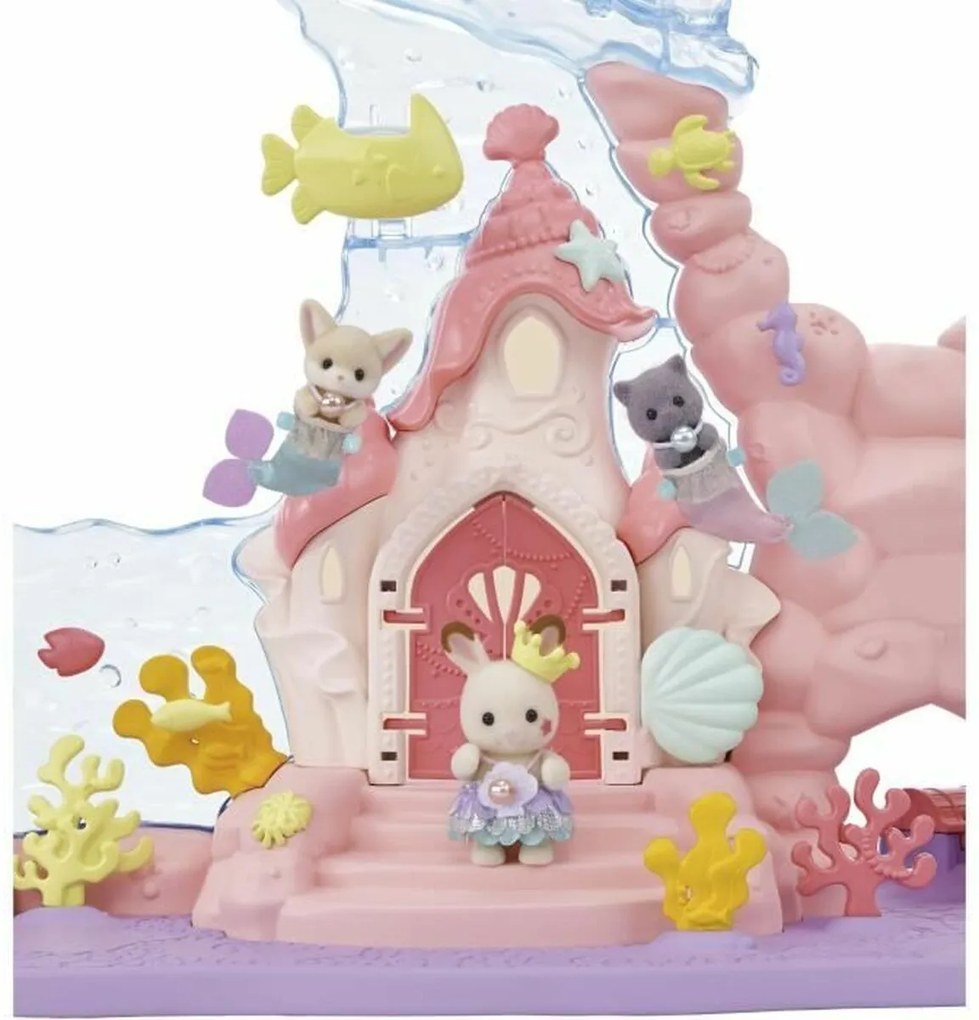 Σετ παιχνιδιών Sylvanian Families Babie Mermaid Castle Πλαστική ύλη