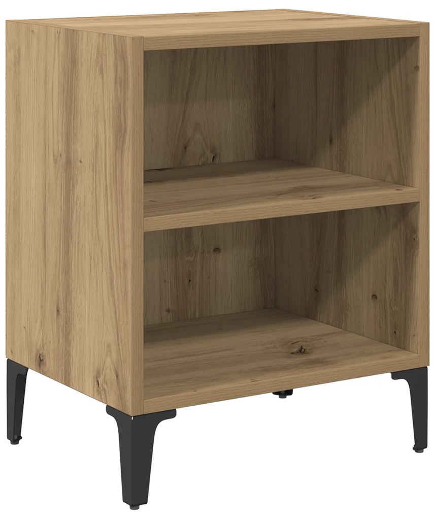 vidaXL Κομοδίνα 2 τμχ Αρτιστική Δρυς 40x30x50 εκ. Επεξεργασμένο Ξύλο