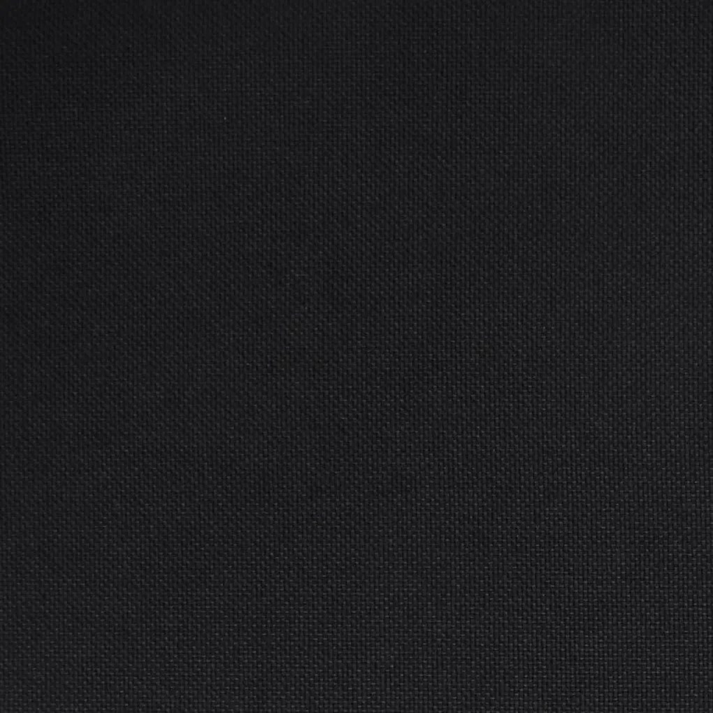 vidaXL Καρέκλα Τραπεζαρίας Μαύρη Υφασμάτινη