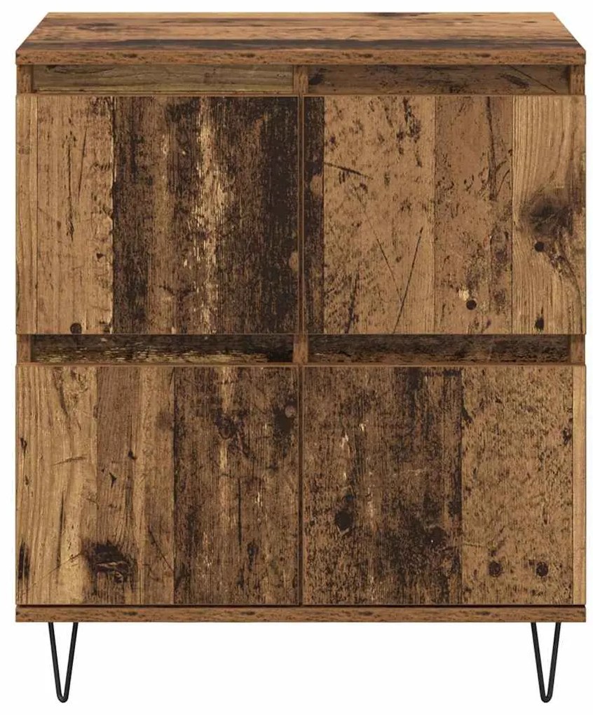 vidaXL Πλαϊνό γραφείο Καφέ 60 x 35 x 70 cm Επεξεργασμένο ξύλο