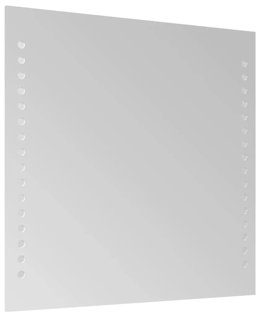 vidaXL Καθρέφτης Μπάνιου με LED 30x30 εκ.