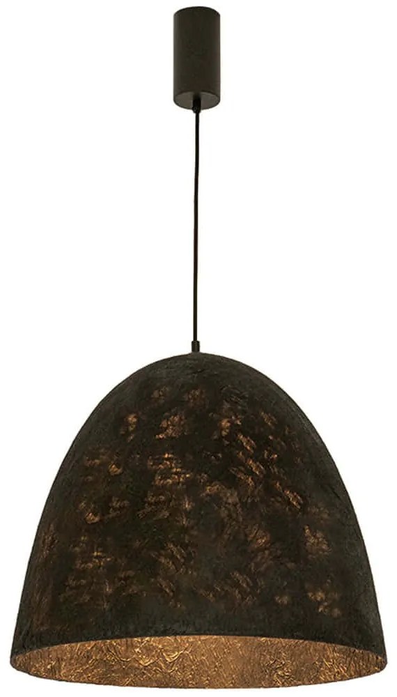 Φωτιστικό Οροφής 25175 Φ50x43cm E27 15W Black