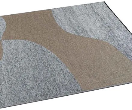 Χάλι BROOK BEIGE GREY 200-x-240-εκ