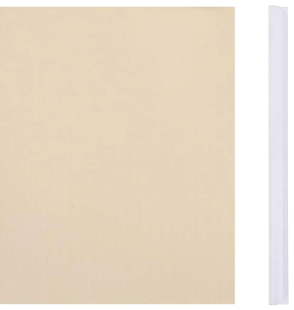 vidaXL Περίφραξη Προστατευτική Κρεμ 35 x 0,19 μ. από PVC