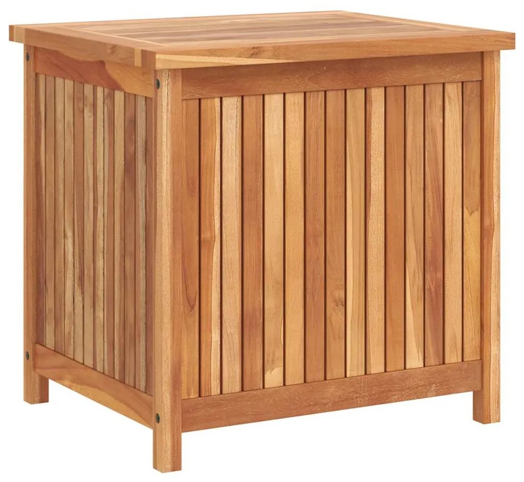 vidaXL Μπαούλο Αποθήκευσης Κήπου 120 x 50 x 58 εκ. από Μασίφ Ξύλο Teak
