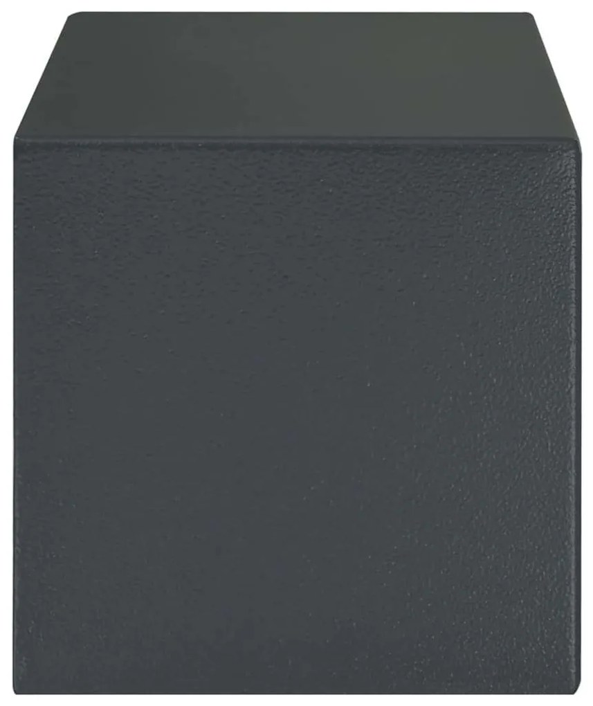 vidaXL Χρηματοκιβώτιο Σκοτεινό γκρίζο RAL7016 20 x 31 x 20 εκ Ατσάλι