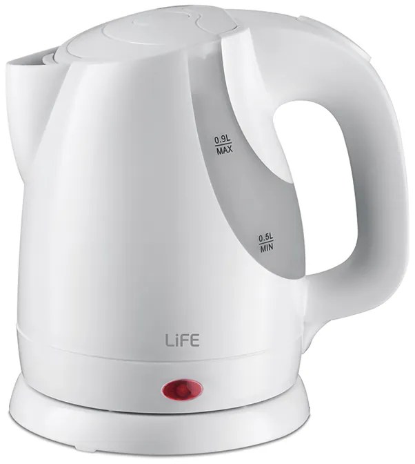 Life 221-0106 Ydor Βραστήρας 900ml 1300W, Λευκός