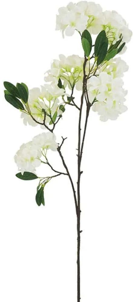 Τεχνητό Λουλούδι Πλουμέρια 00-00-3503-1 Φ46x100cm White Marhome Συνθετικό Υλικό