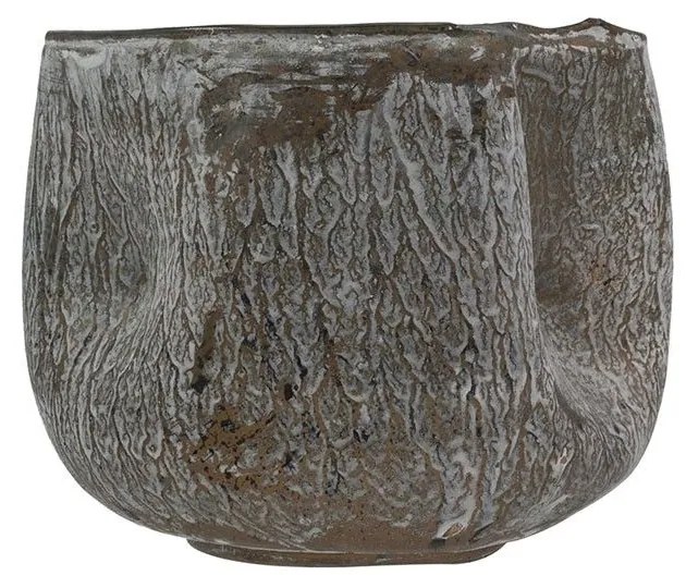 Βάση Ρεσώ Γυάλινη Zeolith 018151 D15xH12cm Honey Gold Γυαλί