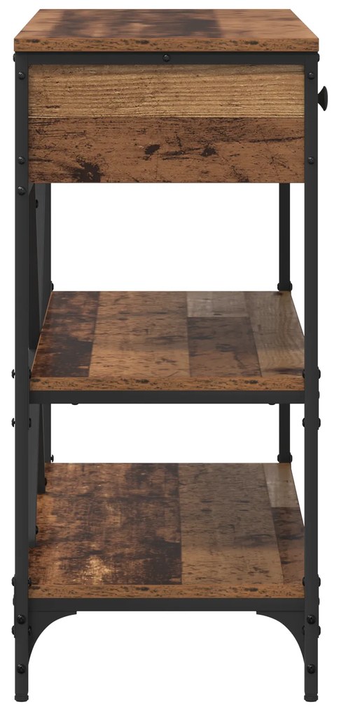 vidaXL Κονσόλα Παλιό Ξύλο 100x34.5x75 cm